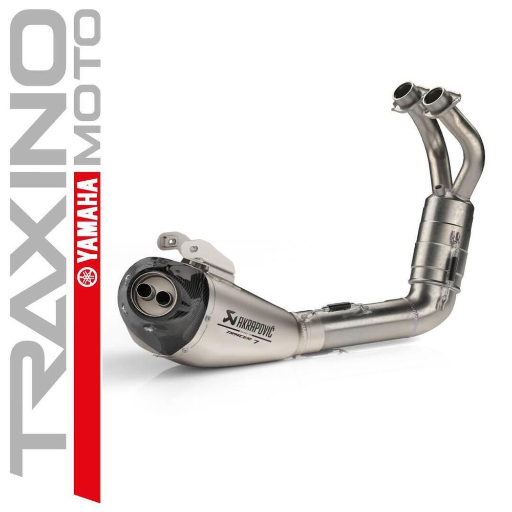 Scarico completo per Tracer 7 SUPER SCONTATO Akrapovic