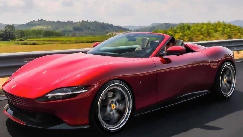 Ferrari Roma Spider in arrivo: la colonna sonora &egrave; un indizio