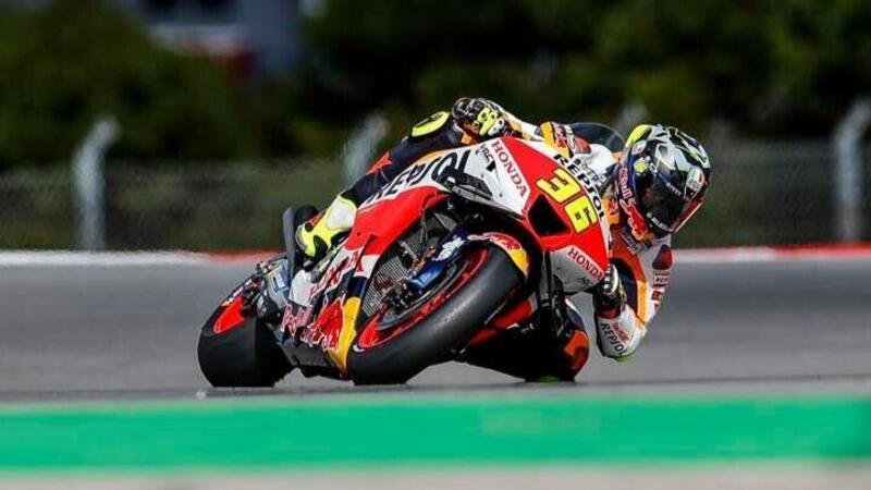 MotoGP 2023. Test di Portimao, giorno 1. Joan Mir secco: &quot;Giornata negativa&quot;