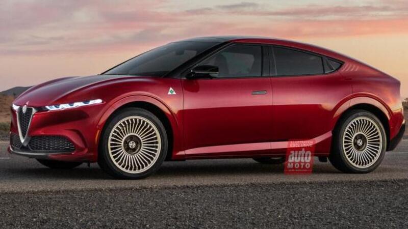 Alfa Romeo Alfetta GTV: berlina ma un po&#039; anche Suv, ecco il render di Auto-moto 