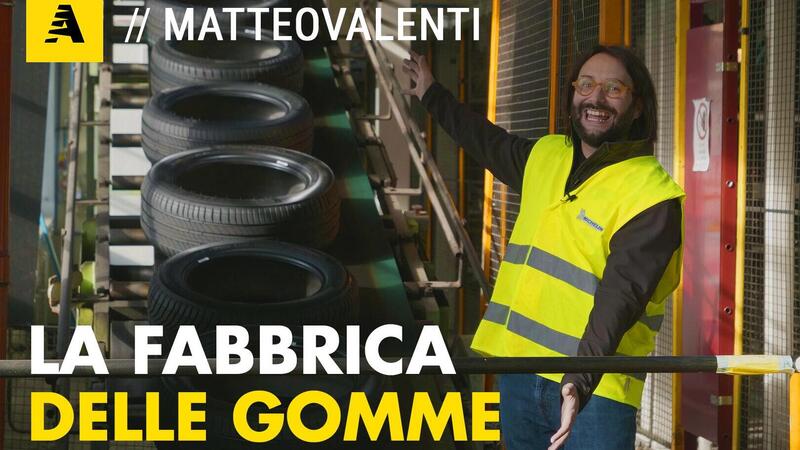 Come nascono le gomme? Tutti i segreti dello stabilimento (italiano) Michelin [Video]