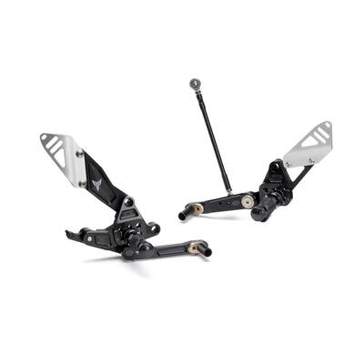 Pedane arretrate Yamaha MT 07 dal 2022 - B4CFRSET0