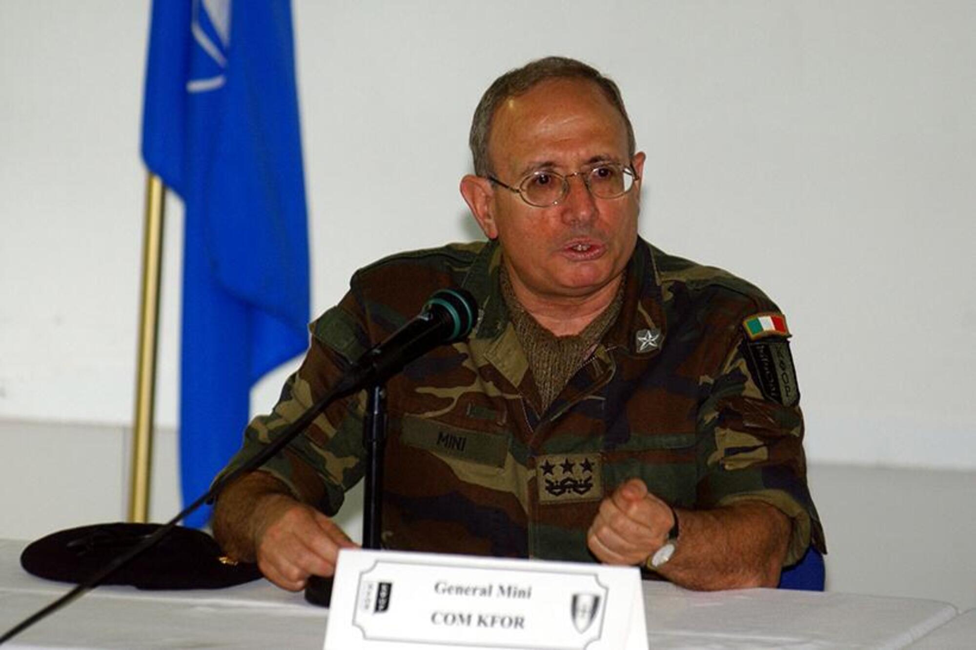 Il generale Fabio Mini