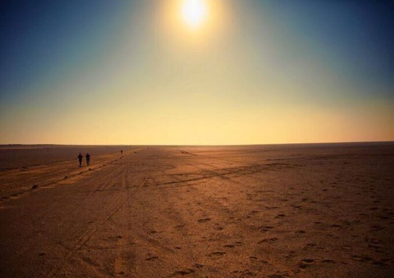 Pugolotti, ecco cosa significa lottare con il deserto