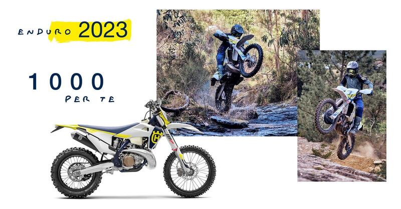 Husqvarna Motorcycles lancia la promozione &ldquo;1000 euro per te&rdquo; 