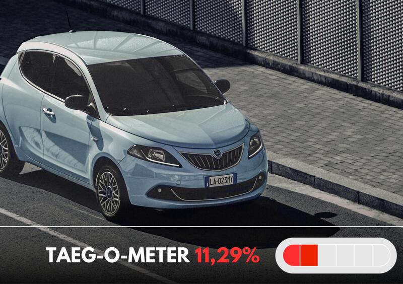 Lancia Ypsilon oro, argento o GPL lo sconto c&#039;&egrave;! 