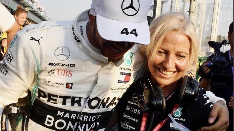 Formula 1: Lewis Hamilton, lascia la sua storica fisioterapista Angela Cullen