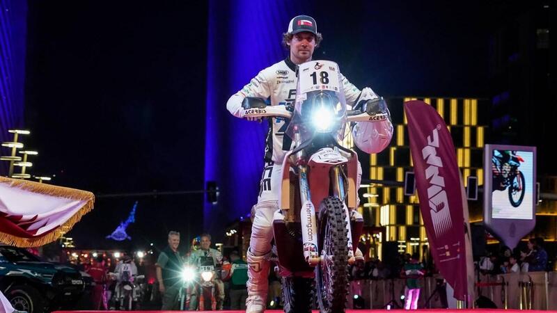 FIM Baja World Cup. Qatar, Paolo Lucci si Ritira