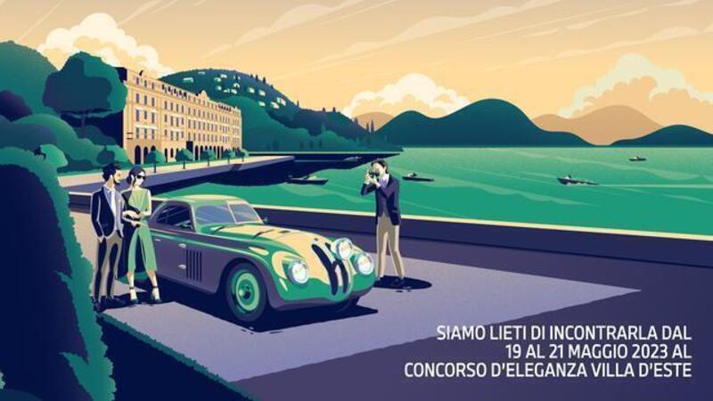 Concorso d&#039;eleganza di Villa d&#039;Este 2023: 19-21 maggio con la one-off di BMW