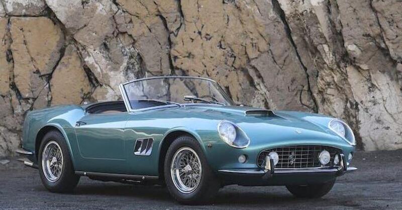 Ferrari 250 GT SWB California da record: all&#039;asta per 18 milioni di dollari