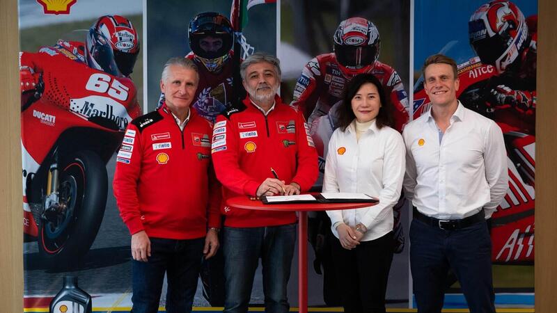 Ducati e Shell estendono la loro partnership fino al 2027