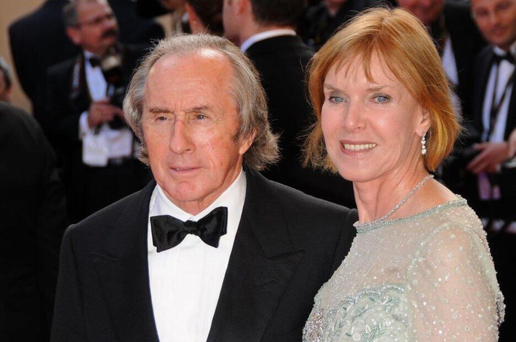 Jackie Stewart e sua moglie Helen