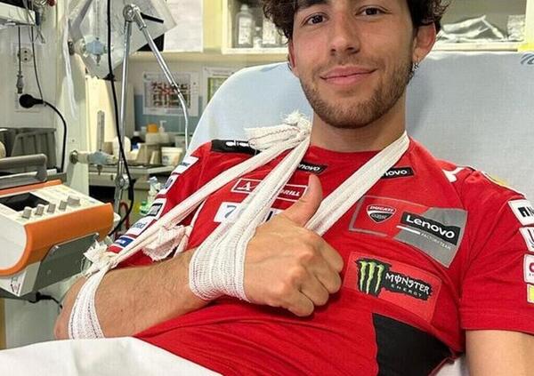 Lapo Elkann a Portimao per la MotoGP ma il suo preferito non ci sar&agrave;: il messaggio per Bastianini dopo l'incidente