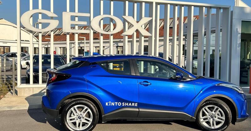 Toyota Kinto e Geox: il welfare &egrave; anche un&#039;auto in car sharing