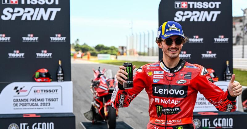 MotoGP 2023. GP del Portogallo. Pecco Bagnaia: &ldquo;Mi sono divertito, ma bisogna adattarsi&rdquo;