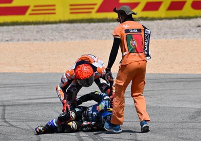 MotoGP 2023. GP del Portogallo. Il commento di Miguel Oliveira, degli altri piloti, di Rivola e Domenicali alla manovra di Marc Marquez [VIDEO]