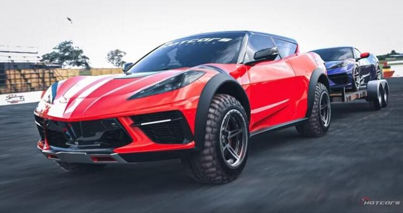 Render Suv Corvette