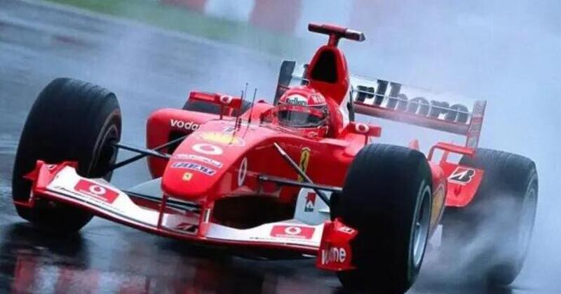 F1, all&#039;asta la Ferrari F1-2000 di Michael Schumacher 