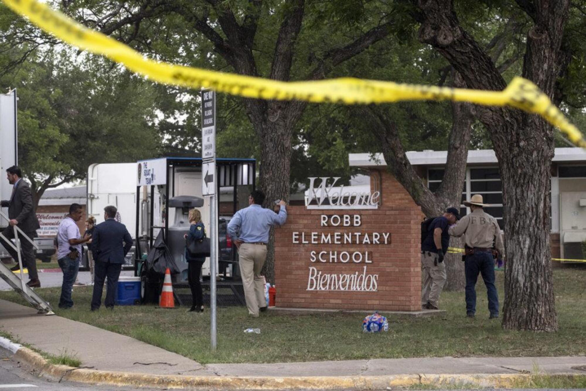 La Robb Elementary School, dove avvenne la sparatoria del 24 maggio 2022