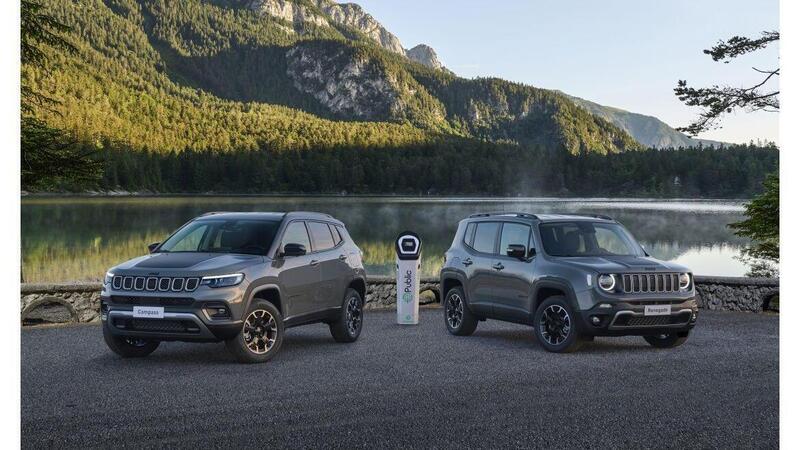 Jeep Renegade e Compass ibride: serie Upland e High Altitude