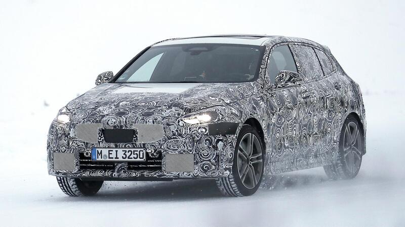 BMW Serie 1, ecco le foto spia del nuovo Facelift 