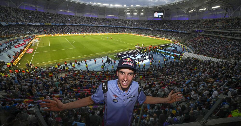 Alex Marquez festeggia il debutto in Ducati col 100&deg; gol di Messi: &ldquo;Ho pensato al podio, ma non volevo sbagliare&rdquo;