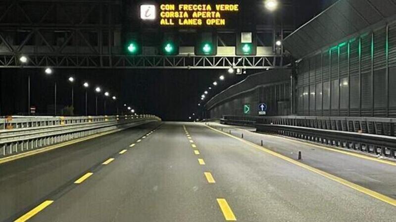 La A4 si fa in 4: arriva la prima corsia dinamica 