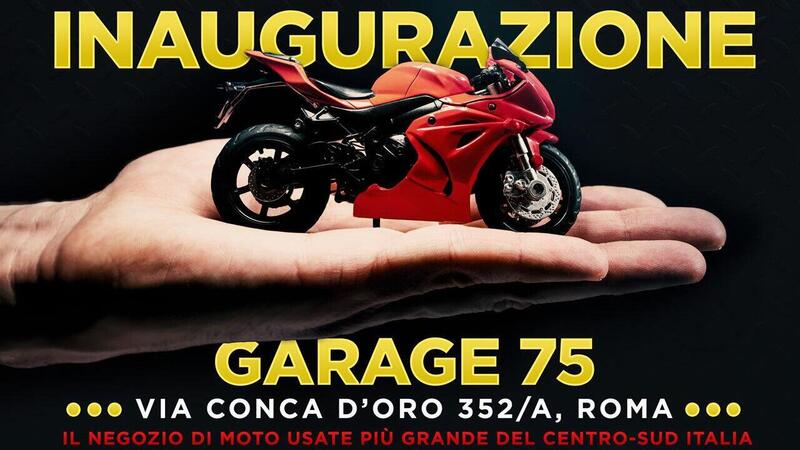 Garage 75 inaugura un secondo punto vendita a Roma