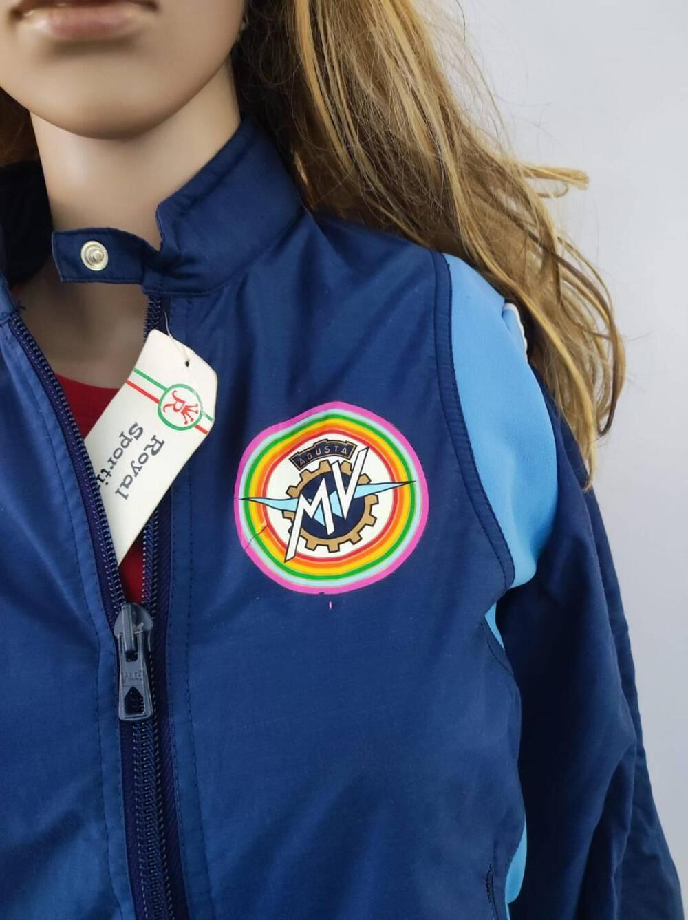 Giacca vintage Royal sporting blu MV Agusta