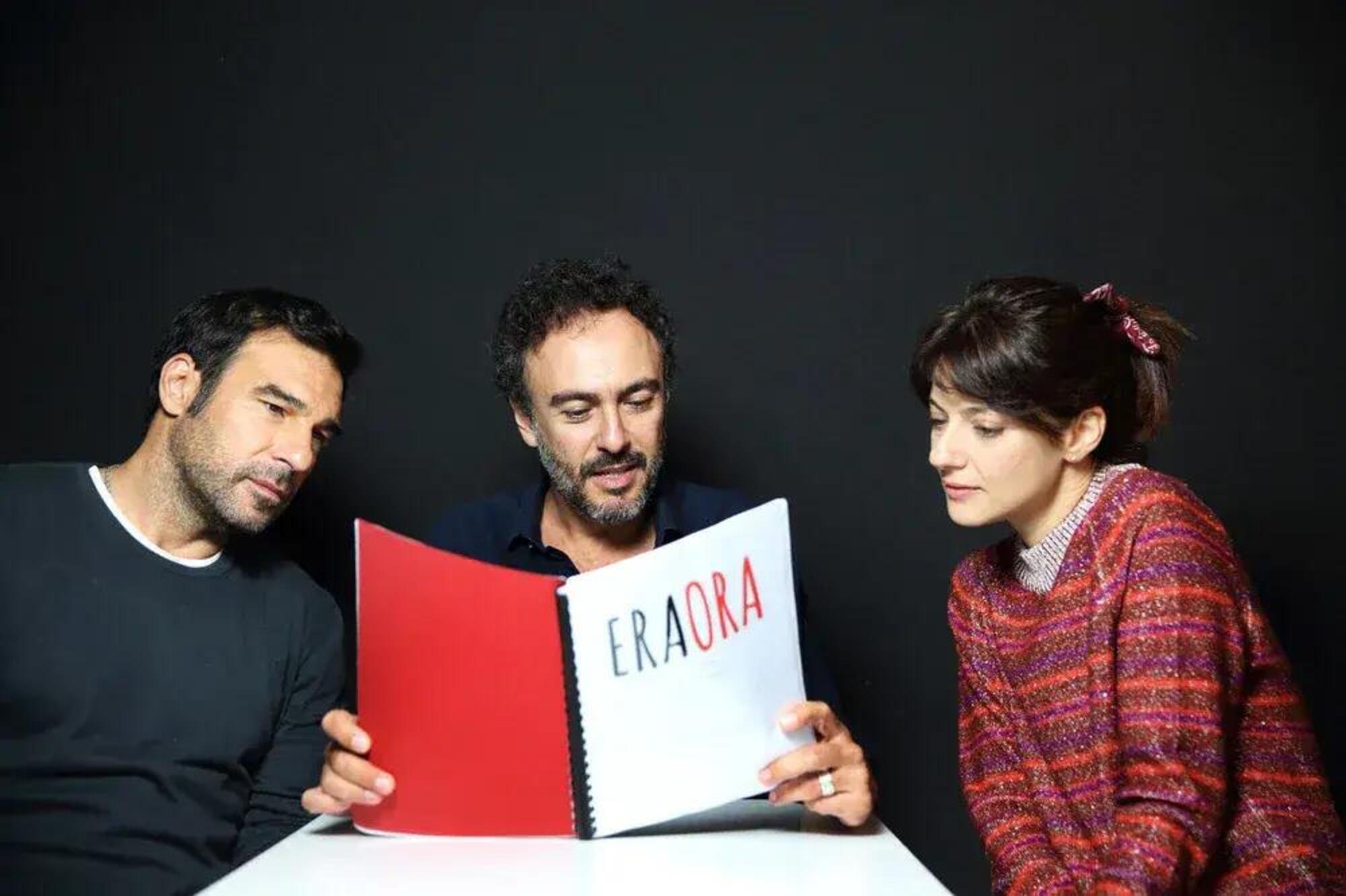 Edoardo Leo, Alessandro Aronario e Barbara Ronchi