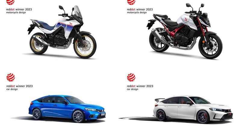 Honda si aggiudica quattro Red Dot Product Design Awards