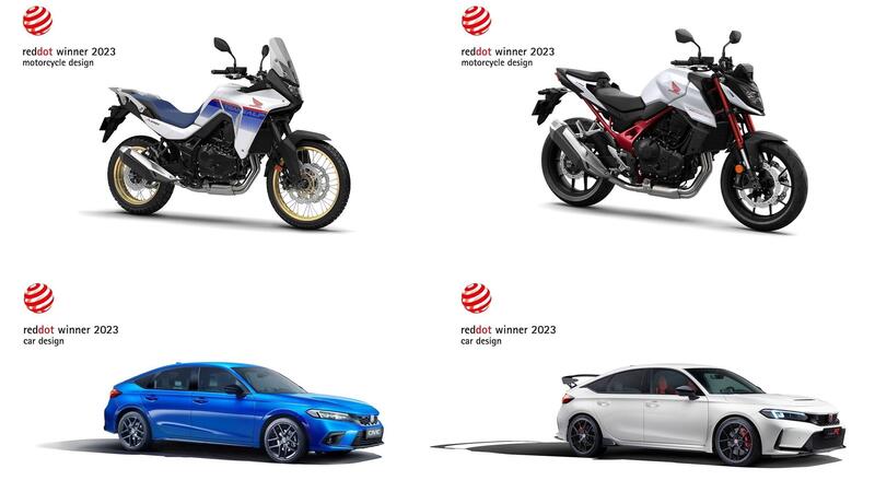 Honda si aggiudica quattro Red Dot Product Design Awards