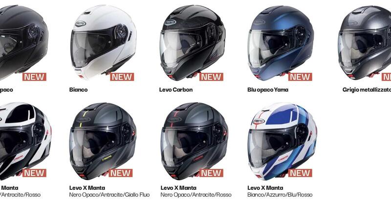 Levo X, il nuovo casco Caberg per il mototurismo