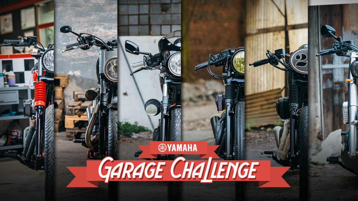 Yamaha XV 950 Garage Challenge News