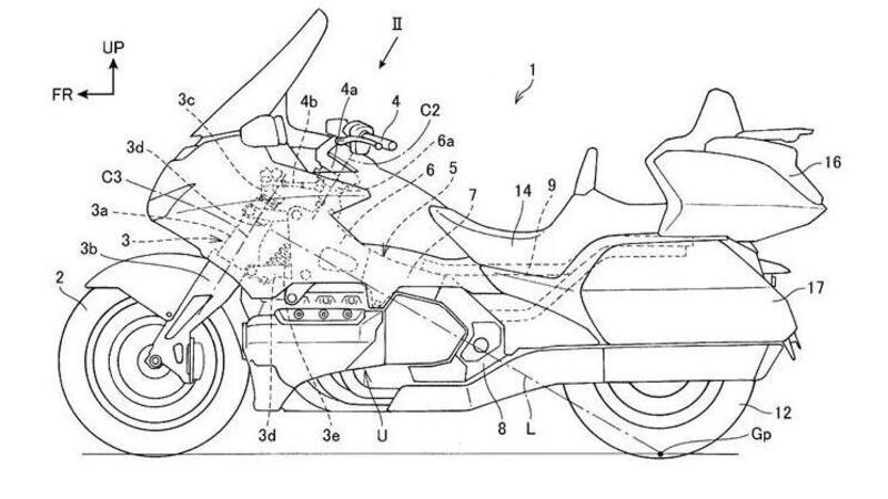 Ecco come funziona il sistema anti caduta di Honda