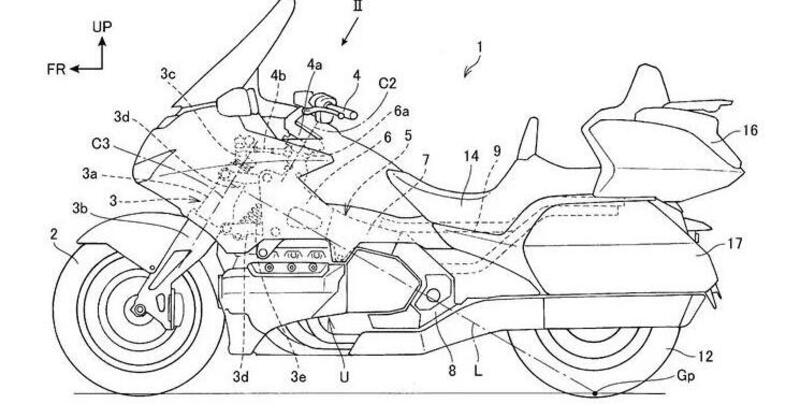 Ecco come funziona il sistema anti caduta di Honda