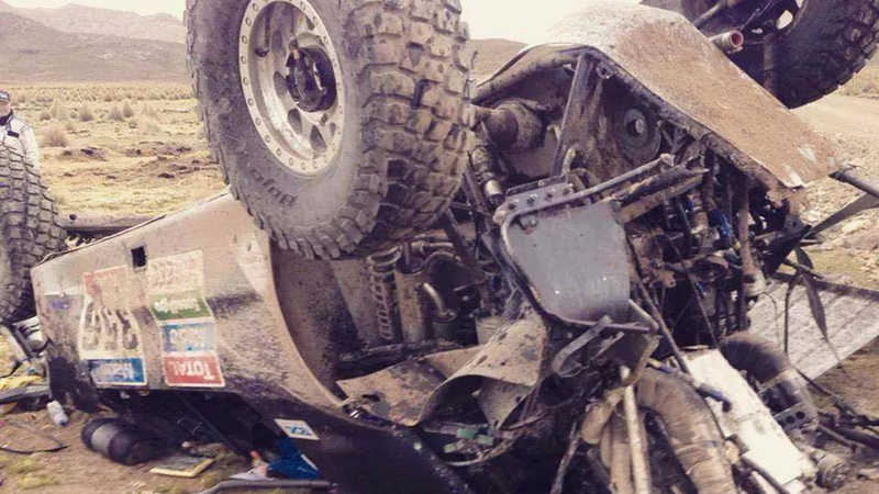 Dakar 2015: il video dei terribili incidenti in Bolivia