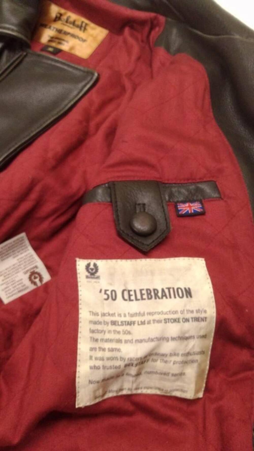 Belstaff Originale Giacca Pelle 50° celebration Tg (5)