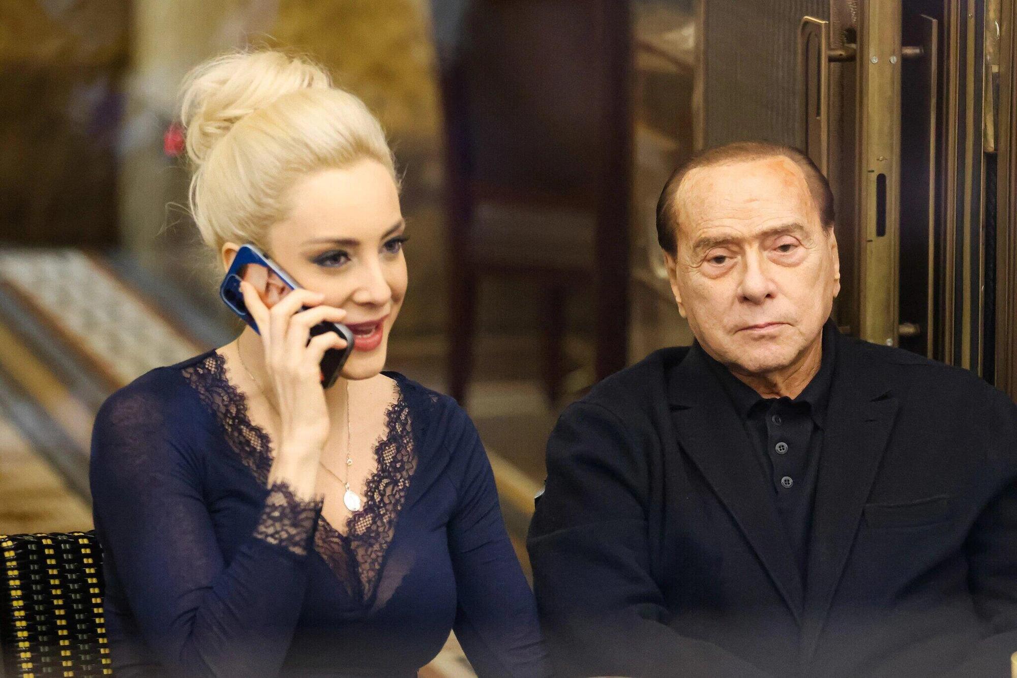 Marta Fascina e Silvio Berlusconi