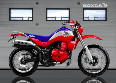 Quando gli anni &#039;80 incontrano il presente: la Honda XLV750R secondo Oberdan Bezzi