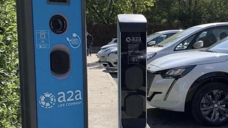A2A: le colonnine City Plug per la ricarica cittadina diffusa