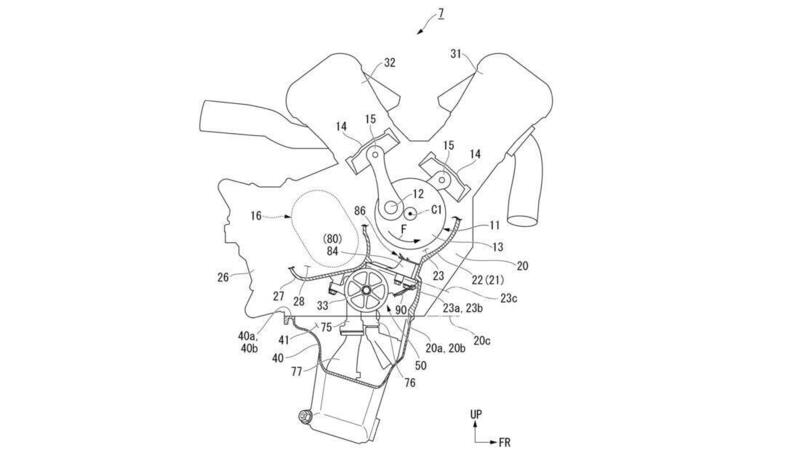 Honda: ancora un brevetto per il V4. Ecco di che cosa si tratta