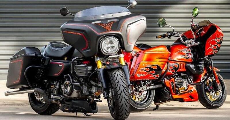 Ecco la Street Glide che non ci ha creduto fino in fondo. &Egrave; 125 e ha 10 cavalli