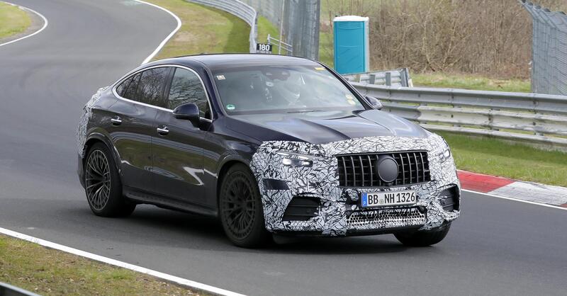 Mercedes AMG GLC 63, la nuova Coup&eacute; &egrave; in arrivo [Foto Spia]