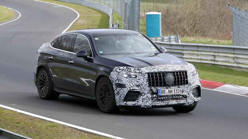 Mercedes AMG GLC 63, la nuova Coup&eacute; &egrave; in arrivo [Foto Spia]