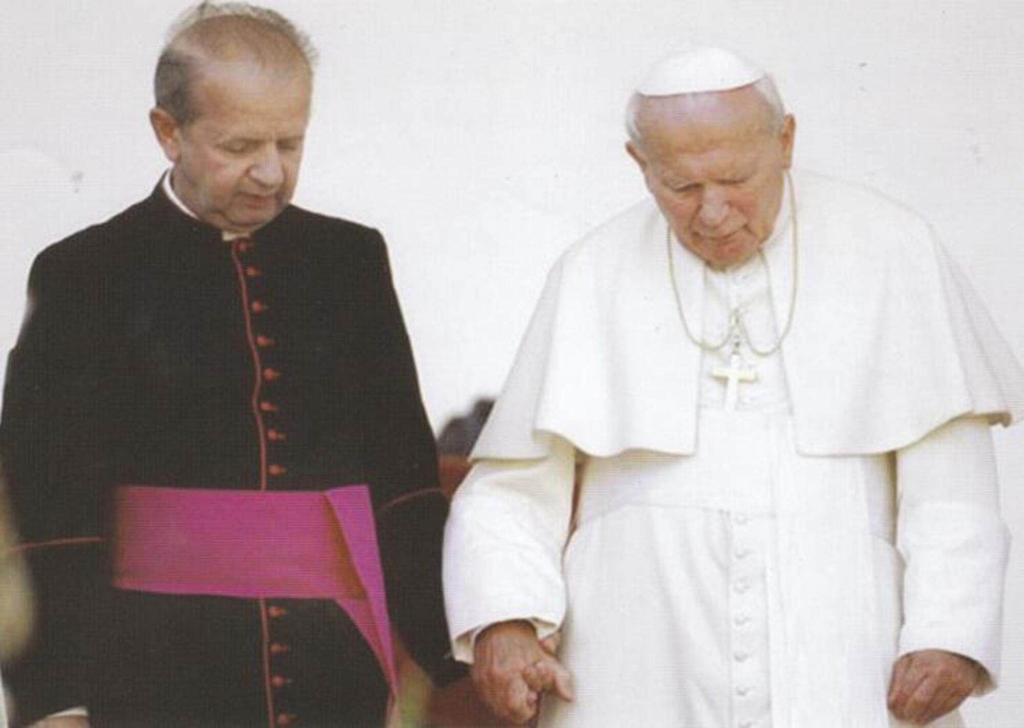 cardinale Dziwisz e Wojtyla