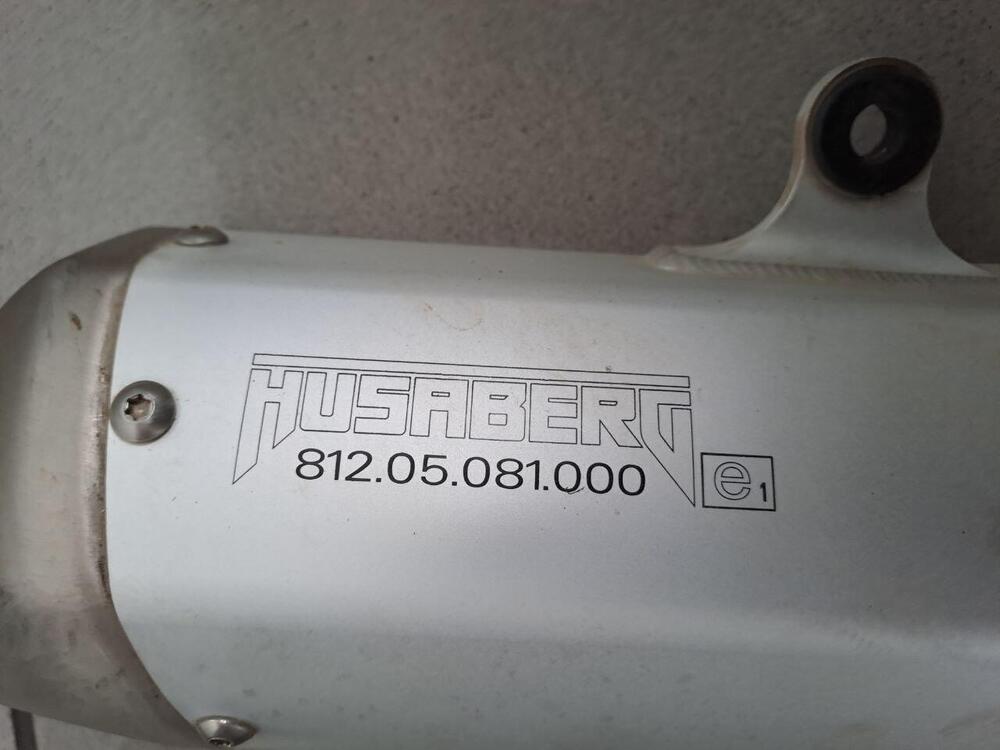 Marmitta Husaberg 450 2008-09-10, usato poco ottim (2)