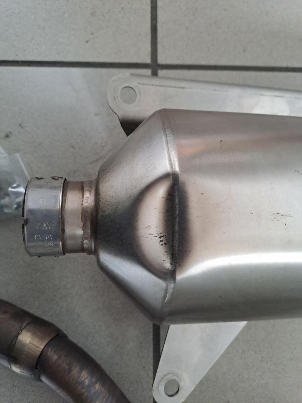 Marmitta Arrow maximum scooter Honda sh 300 usata (3)