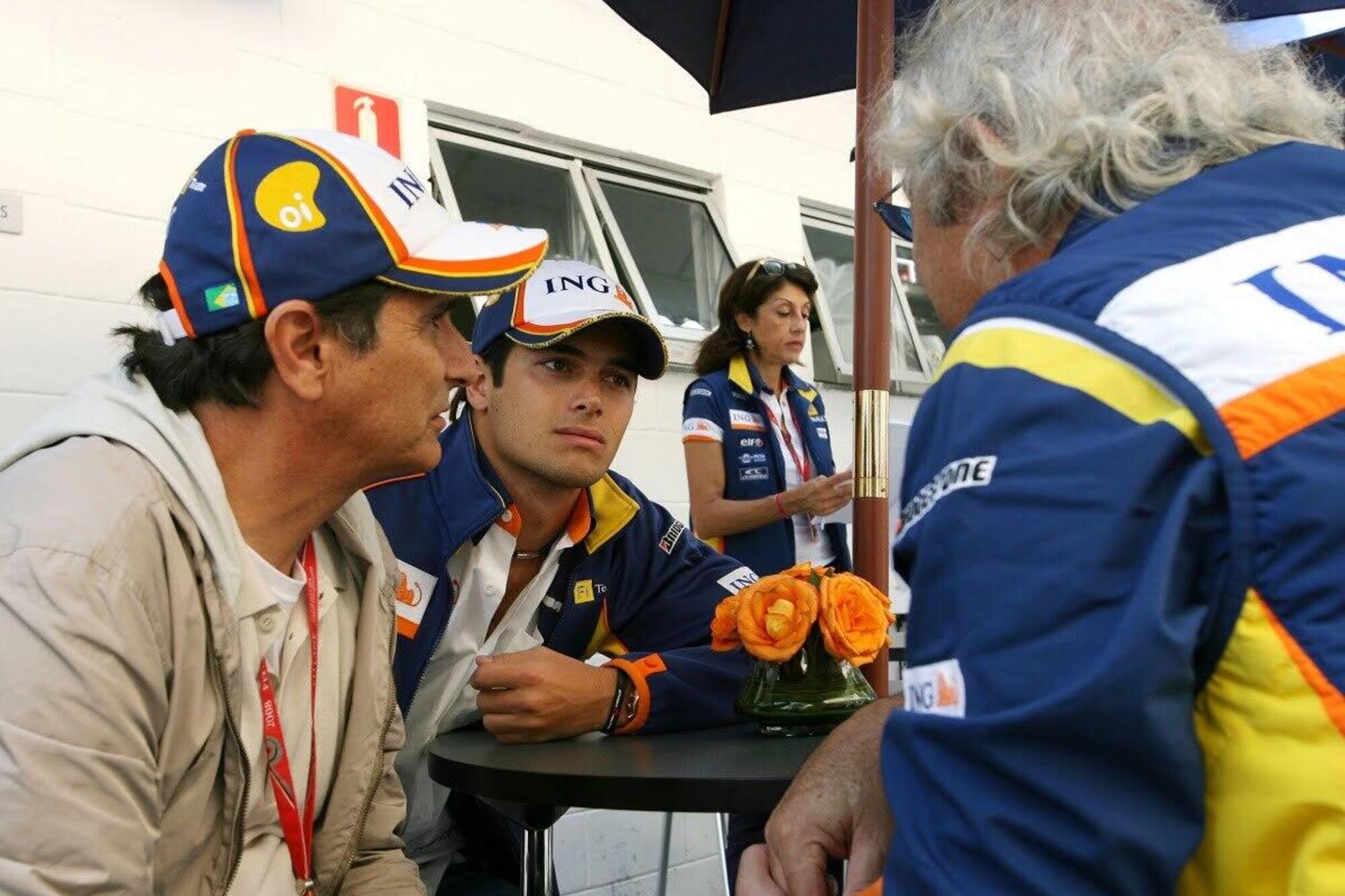 Piquet Jr. e Briatore