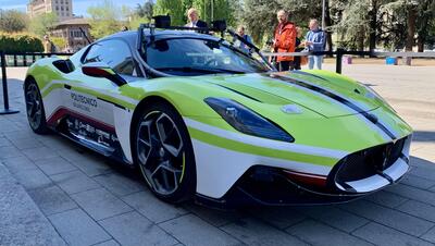 La 1000 Miglia in guida autonoma con la Maserati MC20 Cielo